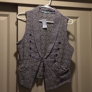 Crochet vest